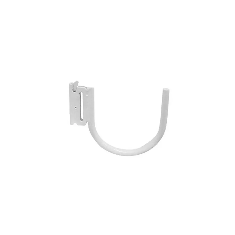 Multi Purpose Hook - E-Track; 2"Internal W/ 3/8"Thick; White Single - BUY01130